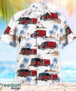 Frankfort, Kentucky, Frankfort Fire & EMS Hawaiian Shirt Summer Beach Shirt Product Photo 3