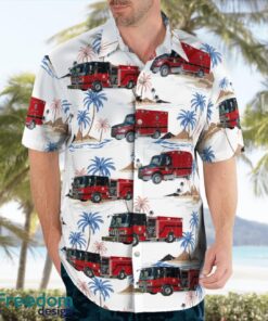 Frankfort, Kentucky, Frankfort Fire & EMS Hawaiian Shirt Summer Beach Shirt Product Photo 4