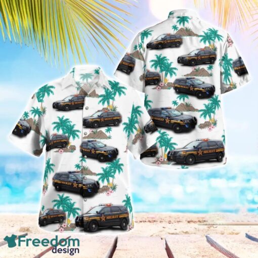 Franklin County Sheriff Beach Hawaiian Shirt Summer Gift Product Photo 1