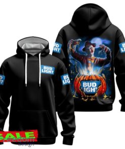 Freddy Krueger Bud Light Halloween Hoodie Zip Hoodie Jumper For Men Women Gift Christmas