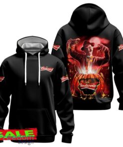 Freddy Krueger Budweiser Halloween Hoodie Zip Hoodie Gift For Men Women Gift Christmas