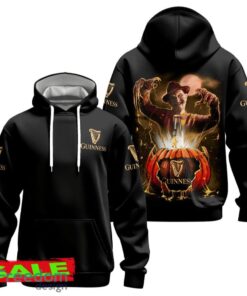 Freddy Krueger Guinness Beer Halloween Hoodie Zip Hoodie Comfy For Men Women Gift Christmas