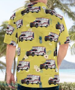 Frederick Firestone Fire District Paramedic Ambulance Aloha Hawaiian Shirt Beach Gift Shirt Product Photo 2