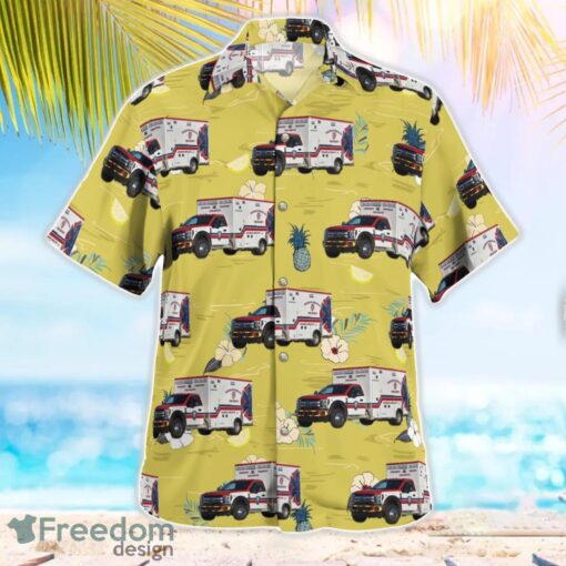 Frederick Firestone Fire District Paramedic Ambulance Aloha Hawaiian Shirt Beach Gift Shirt Product Photo 3