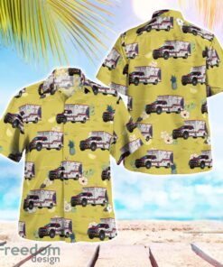 Frederick Firestone Fire District Paramedic Ambulance Aloha Hawaiian Shirt Beach Gift Shirt