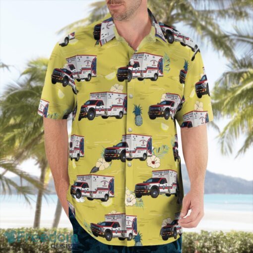 Frederick Firestone Fire District Paramedic Ambulance Aloha Hawaiian Shirt Beach Gift Shirt Product Photo 4