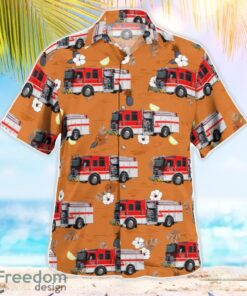 Frederick-Firestone Fire Protection District Frederick, Colorado Aloha Hawaiian Shirt Beach Gift Shirt Product Photo 3