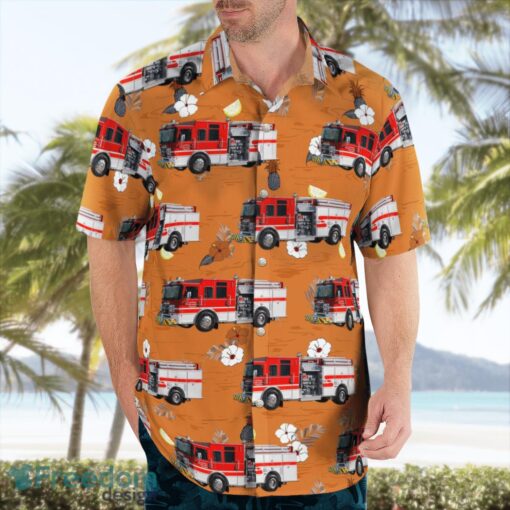 Frederick-Firestone Fire Protection District Frederick, Colorado Aloha Hawaiian Shirt Beach Gift Shirt Product Photo 4