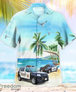 Frederick, Maryland, Frederick County Sheriff's Office Hawaiian Shirt Beach Shirt For Men And Women Product Photo 3