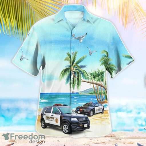 Frederick, Maryland, Frederick County Sheriff's Office Hawaiian Shirt Beach Shirt For Men And Women Product Photo 3