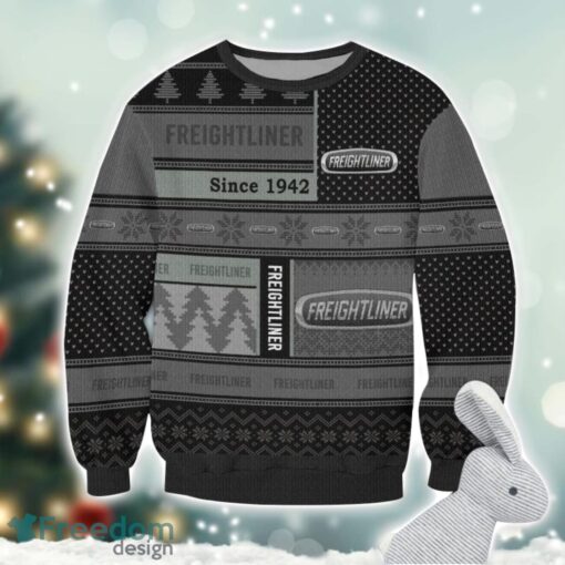 Freightliner Logo Ugly Christmas Sweater For Fans Men And Women Christmas Gift Ideas Product Photo 2