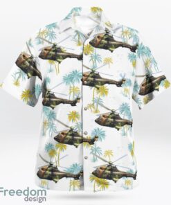 French Army Eurocopter AS532 Hawaiian Shirt Product Photo 2