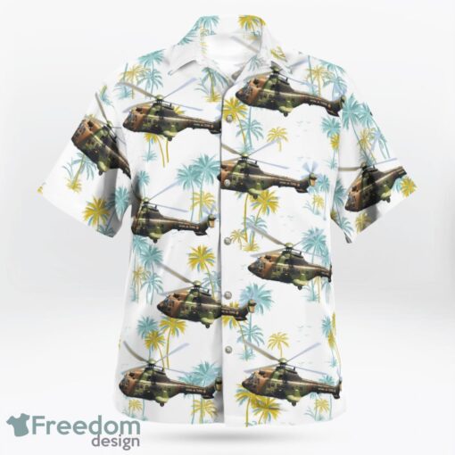 French Army Eurocopter AS532 Hawaiian Shirt Product Photo 2