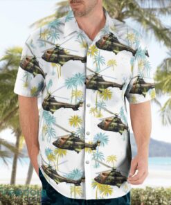 French Army Eurocopter AS532 Hawaiian Shirt Product Photo 3