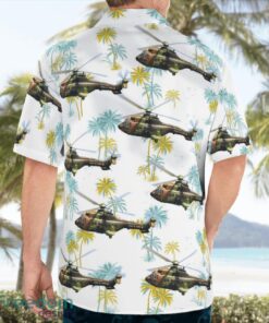 French Army Eurocopter AS532 Hawaiian Shirt Product Photo 4