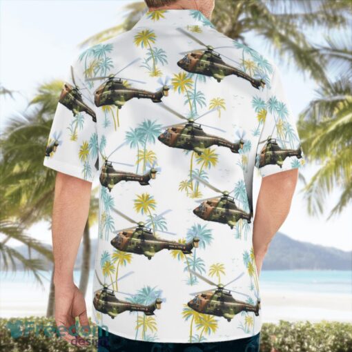 French Army Eurocopter AS532 Hawaiian Shirt Product Photo 4