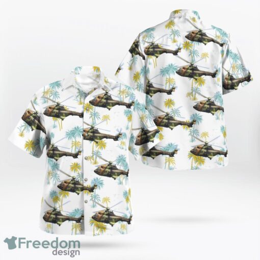 French Army Eurocopter AS532 Hawaiian Shirt Product Photo 1