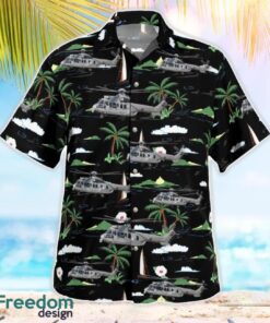 French Army Eurocopter EC725 Caracal Beach Hawaiian Shirt Product Photo 2