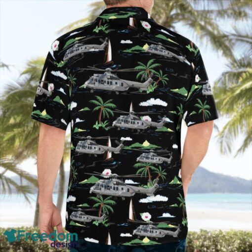 French Army Eurocopter EC725 Caracal Beach Hawaiian Shirt Product Photo 4