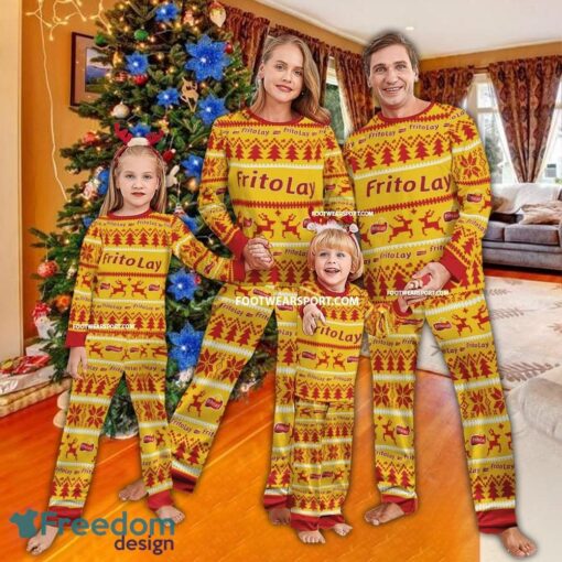 Frito Lay Ugly Christmas Family Pajamas Set - Frito Lay Ugly Christmas Family Pajamas Set