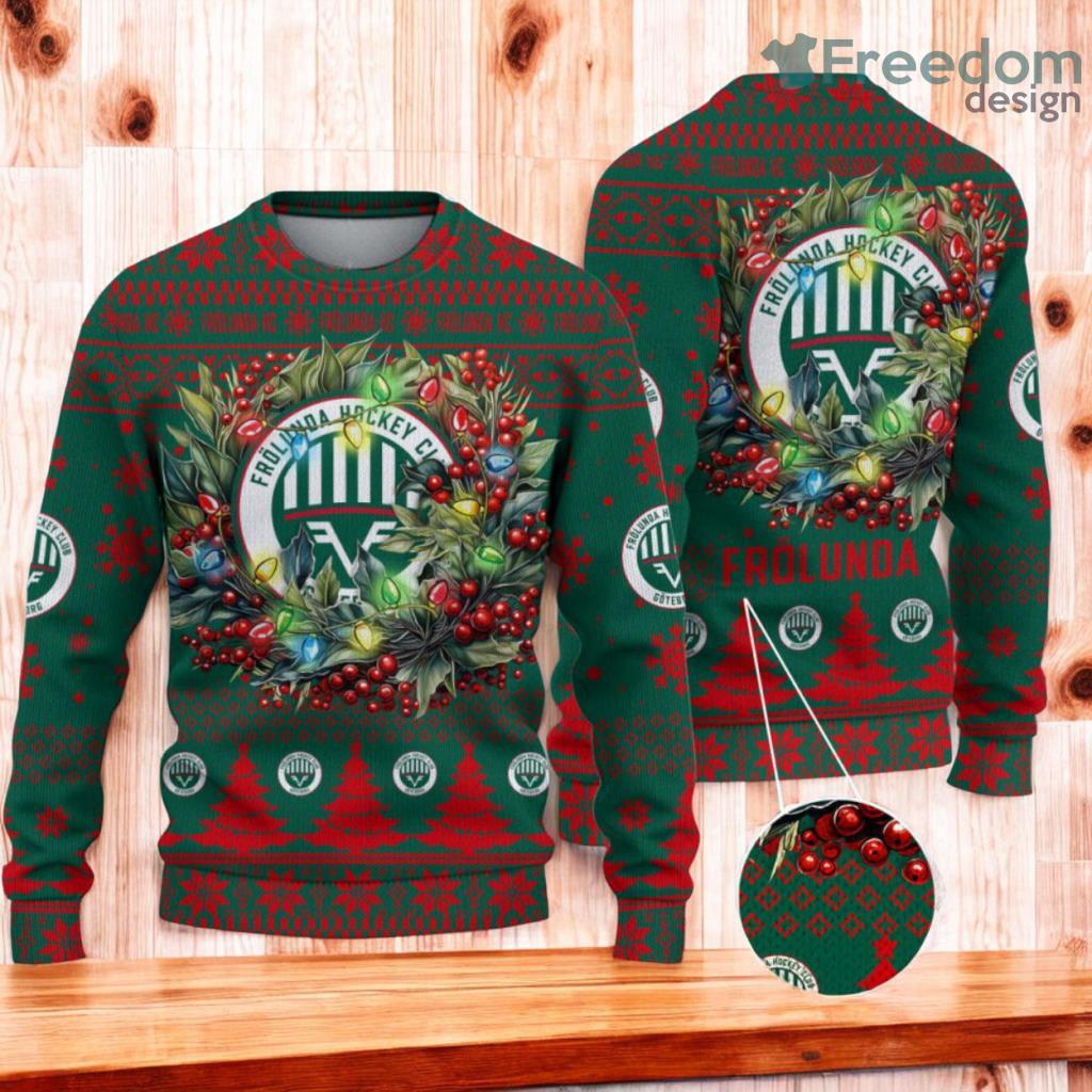 Frolunda HC Christmas Ugly Sweater 3D Gift For Men And Women Product Photo 1