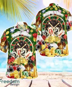 Funny Gambling Poker Aloha Hawaiian Shirt Beach Gift Shirt Product Photo 1