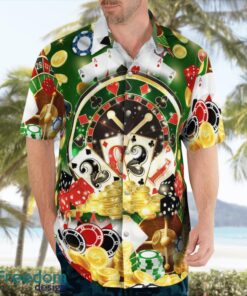 Funny Gambling Poker Aloha Hawaiian Shirt Beach Gift Shirt Product Photo 4