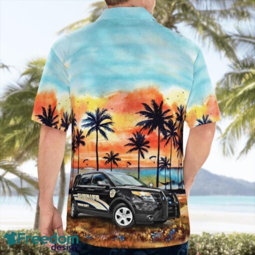 Gaffney, Cherokee County, South Carolina, Cherokee County Sheriff Office 2015 Ford Utility Beach Hawaiian Shirt Product Photo 2