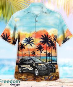 Gaffney, Cherokee County, South Carolina, Cherokee County Sheriff Office 2015 Ford Utility Beach Hawaiian Shirt Product Photo 3