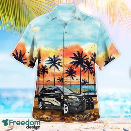 Gaffney, Cherokee County, South Carolina, Cherokee County Sheriff Office 2015 Ford Utility Beach Hawaiian Shirt Product Photo 3