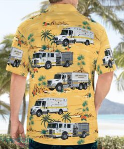 Galesville, Anne Arundel County, Maryland, Galesville Volunteer Fire Company 1 Aloha Hawaiian Shirt Beach Gift Shirt Product Photo 2