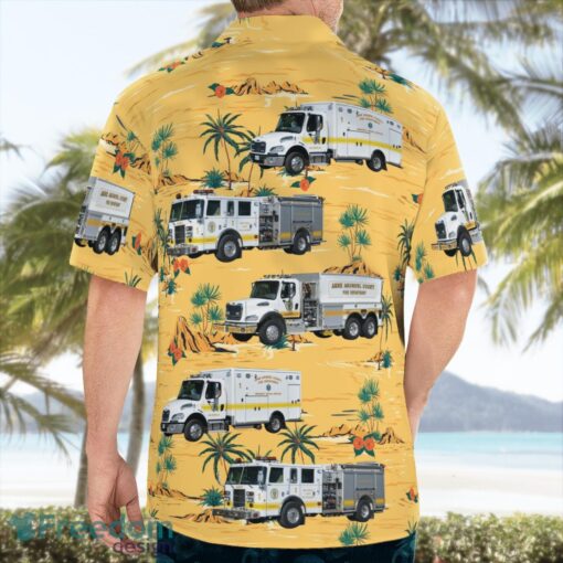 Galesville, Anne Arundel County, Maryland, Galesville Volunteer Fire Company 1 Aloha Hawaiian Shirt Beach Gift Shirt Product Photo 2