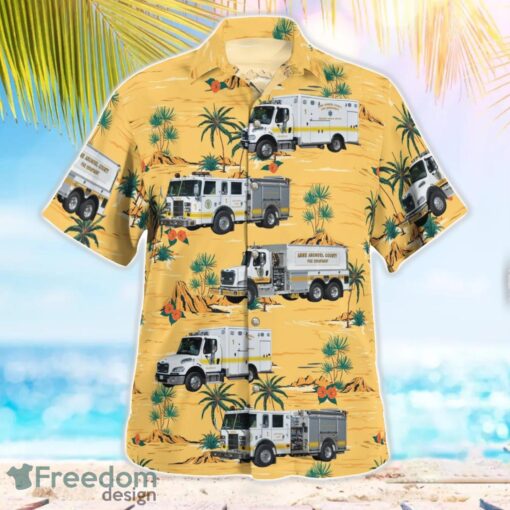 Galesville, Anne Arundel County, Maryland, Galesville Volunteer Fire Company 1 Aloha Hawaiian Shirt Beach Gift Shirt Product Photo 3