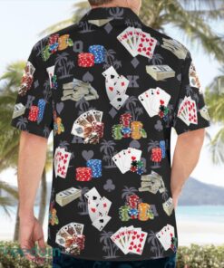 Gambling Poker Aloha Hawaiian Shirt Beach Gift Shirt Product Photo 2