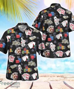 Gambling Poker Aloha Hawaiian Shirt Beach Gift Shirt Product Photo 1