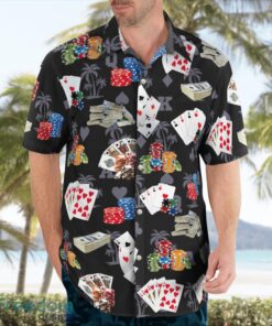 Gambling Poker Aloha Hawaiian Shirt Beach Gift Shirt Product Photo 4