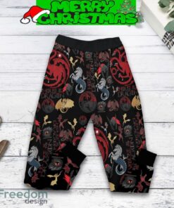 Game Of Thrones House Of The Dragon All Must Choose Fleece Pajamas Set All Over Print Christmas Gift - Game Of Thrones House Of The Dragon All Must Choose Fleece Pajamas Set-2