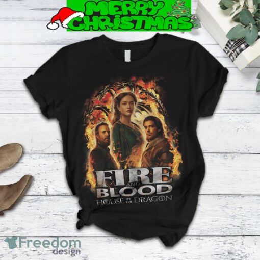 Game Of Thrones House Of The Dragon Fire And Blood Pajamas Set Men Women For Fans - Game Of Thrones House Of The Dragon Fire And Blood Pajamas Set-2