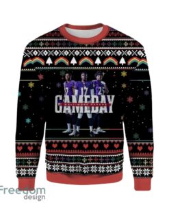 Gameday Baltimore Ravens 3D Ugly Christmas Sweater Christmas Gift Ideas
