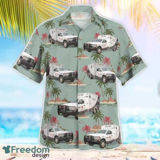 Gatesville, Texas, Coryell Memorial Healthcare System EMS Hawaiian Shirt Beach Shirt For Men And Women Product Photo 3