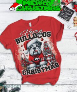 George Bulldogs Have A Bulldogs Christmas Fleece Pajamas Set For Christmas - George Bulldogs Have A Bulldogs Christmas Fleece Pajamas Set-2