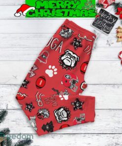 George Bulldogs Have A Bulldogs Christmas Fleece Pajamas Set For Christmas - George Bulldogs Have A Bulldogs Christmas Fleece Pajamas Set-3