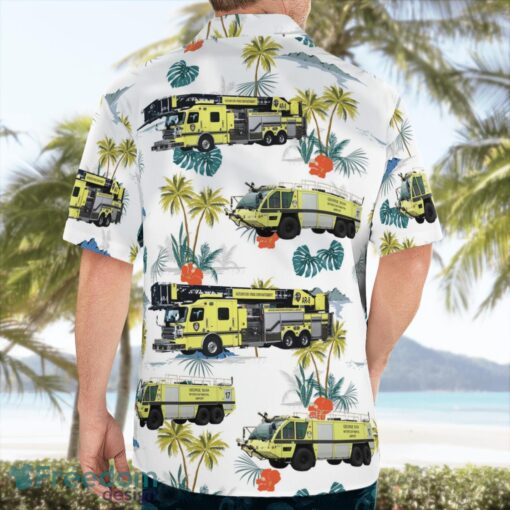 George Bush Intercontinental Airport Houston Fire Department Hawaiian Shirt Beach Shirt For Men And Women Product Photo 4
