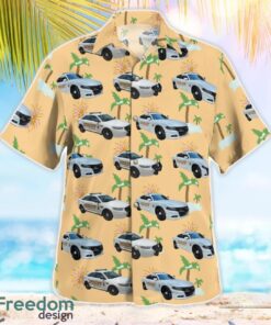 Georgia, Bibb County Office Car Christmas Aloha Hawaiian Shirt Product Photo 2