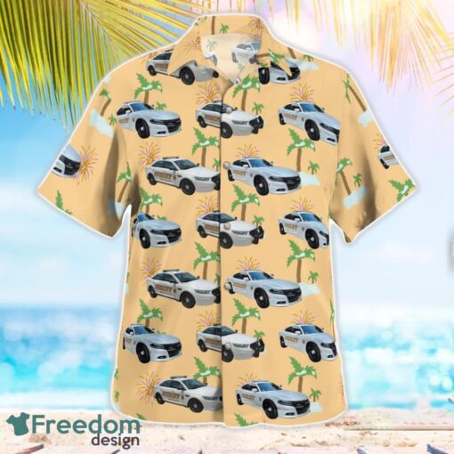 Georgia, Bibb County Office Car Christmas Aloha Hawaiian Shirt Product Photo 2