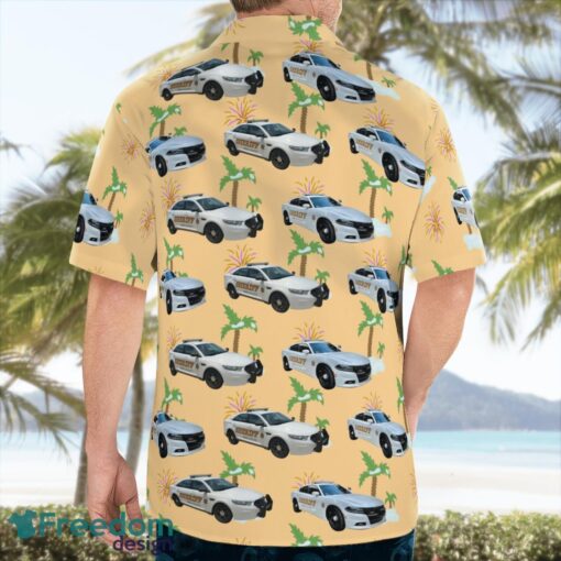 Georgia, Bibb County Office Car Christmas Aloha Hawaiian Shirt Product Photo 1