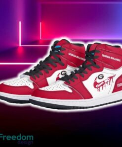 Georgia Bulldogs Air Jordan Hightop Shoes New Custom Name For Fans Gift Sneaker - Georgia Bulldogs Air Jordan Hightop Shoes Photo 5