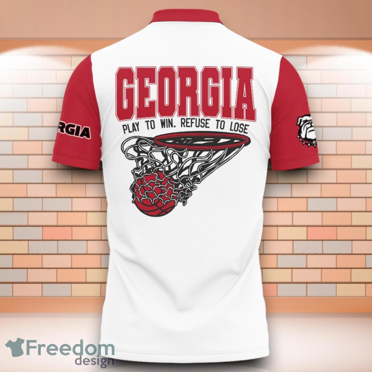georgia-bulldogs-ncaa-basketball-play-to-win-refuse-to-lose-3d-polo-shirt-special-edition-for-fans-2.jpg Georgia Bulldogs NCAA Basketball Play To Win Refuse To Lose 3D Polo Shirt Special Edition For Fans Product Photo 3