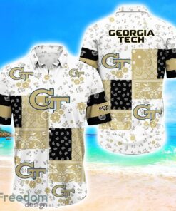 Georgia Tech Yellow Jackets Hawaii For Summer Sport Team Hawaiian Shirt