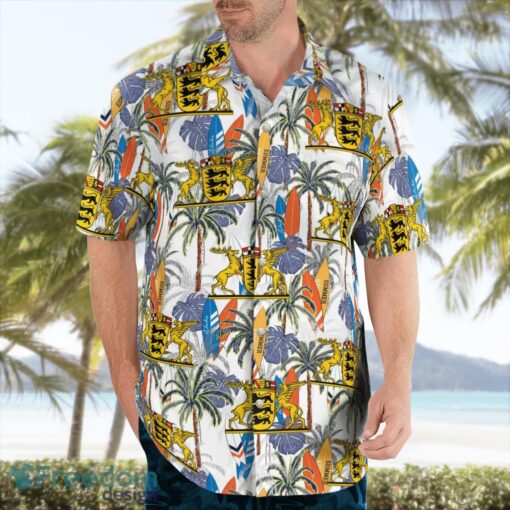 German Baden-Wurttemberg Hawaiian Shirt Beach Shirt Summer Holiday Gift Product Photo 3